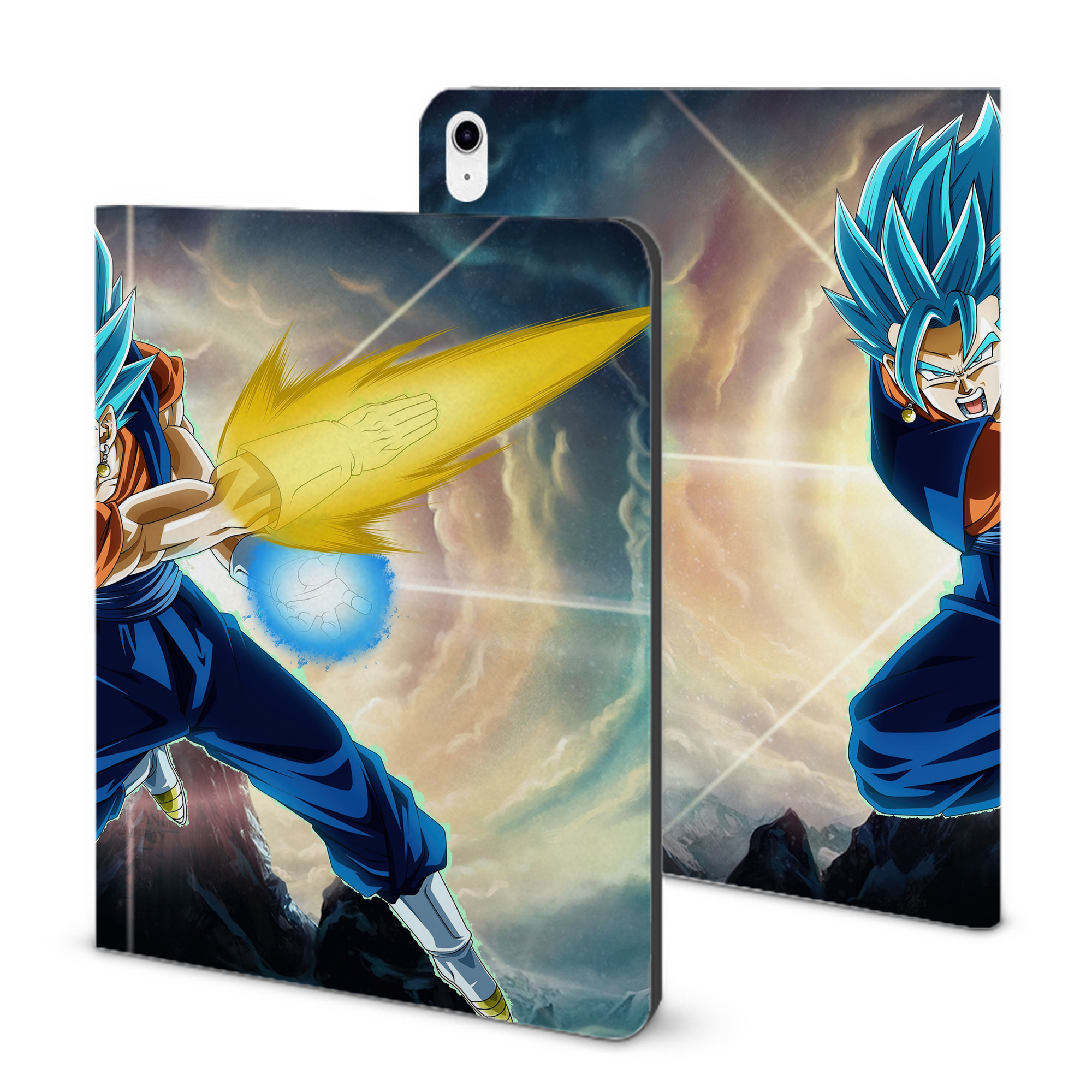 （画像用） ドラゴンボール DRAGON BALL IPad ケース ブック型 PUレザー TPU 耐衝撃 軽量 薄型 ペン収納なし 全面保護 IPad 各モデル対応